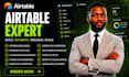 setup airtable database, airtable automation, airtable CRM softr webapp