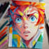 design highest quality anime art drawing