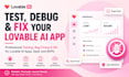 fix lovable ai bugs lovable dev app testing API issues lovable debugging