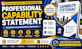 design professional capability statement for government contract