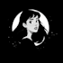 draw simple black and white illustration