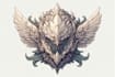 create professional fantasy crest illustrations for novels and games