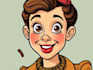 create custom vintage cartoon characters with rubber hose style