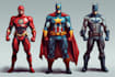 amazing superhero comic cartoon characters