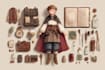 draw your dnd character and items
