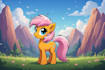 draw cute custom pony characters in my style