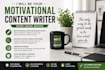 write motivational content social media post and captions