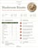create professional recipe sheets