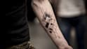 custom an abstract black tattoo design
