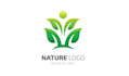 create a creative nature logo with a modern touch