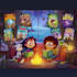 design cartoon book covers and character artwork