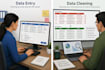 data cleaning and data analyzing accurately and fast