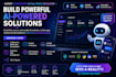 develop ai software, ai website, ai saas app, ai automation, ai web app, ai hr
