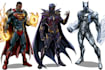 illustrate a superhero comic and marvel character