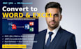 convert PDF to excel spreadsheet accurately and fast