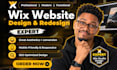 build wix website design, redesign wix website, wix website design and redesign