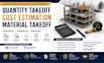 do material take off, quantity take off and cost estimation