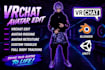 edit, rig, optimize and create custom vrchat avatar and furry character
