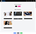 build responsive react website with modern UI