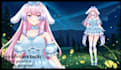 draw and rig 2d vtuber design, live2d rigging, anime vtuber model
