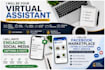 be your reliable virtual assistant for admin and online task