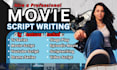 write a professional movie script treatment, screenplay outline, script coverage