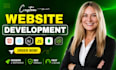 do custom website development full stack web front end backend website developer