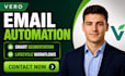 setup vero email segmentation vero lifecycle automation email campaign design
