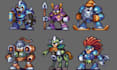 create pokemon pixel art sprite fakemon pixel sprite sheet animation game art