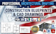 design architectural drafting and construction blueprints  for ny fl tx nj