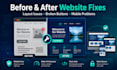 fix PHP website bugs CSS issues javascript errors and cms problems