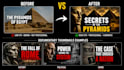 design cinematic documentary youtube thumbnails