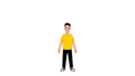 design 2d character for adobe animate with rigging