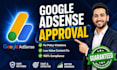do google adsense approval, fix adsense rejection and setup your website
