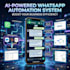 whatsapp ai chatbot for sales, support, orders, lead gen