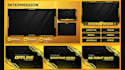 design perfect custom twitch overlay alert, panel, kick logo and stream branding