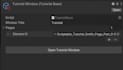 create custom unity editor tools