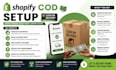 setup your shopify store for cod or dropshipping for upsell