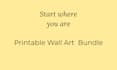 create minimalist wall art set home decor