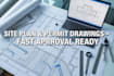 site plan permit drawings grading and civil engineering layouts