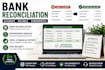 do bookkeeping, bank reconciliation and excel reports