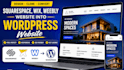 design, clone, convert squarespace, wix, weebly website into wordpress website