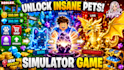 create a roblox simulator game with pets and egg systems