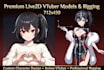 design live 2d vtuber model, anime vtuber avatar and vtuber rigging commissions