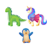 create cute sticker cartoon designs