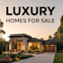 design youtube modern real estate thumbnail and banner