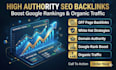 do monthly off page seo service using authority white hat dofollow backlinks