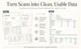 extract and organize data from pdfs and images using ocr