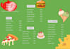 design modern restaurent and cafe menu in canva