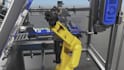 create 3d industrial animation automated packaging machine robotic system video